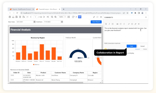 Bold Reports Screenshot 1