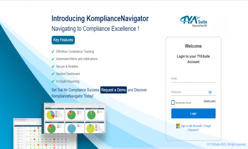 TYASuite KomplianceNavigator Screenshot 1