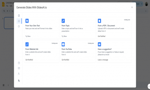 SlidesAI Screenshot 1