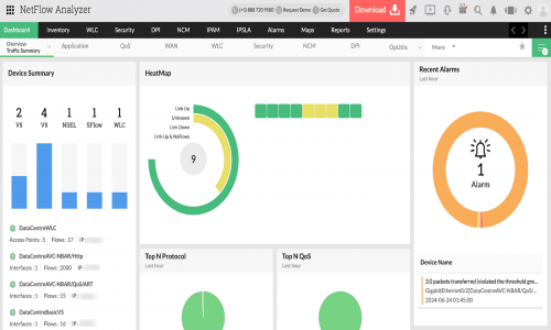 ManageEngine NetFlow Analyzer Screenshot 2