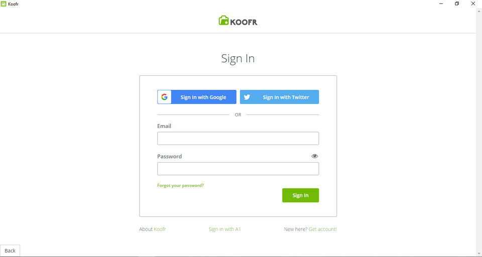 Koofr Screenshot 1