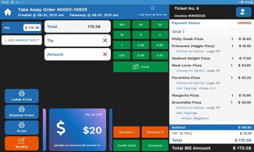 Vouch POS Screenshot 2