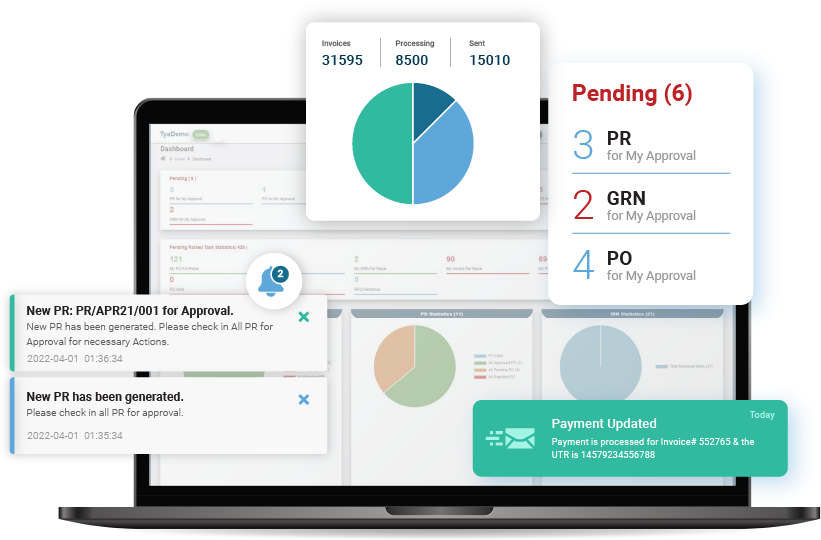 TYASuite Procurement to Pay Screenshot 2