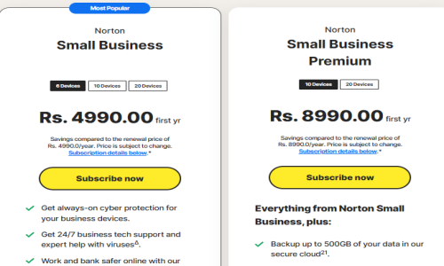 Norton Screenshot 1