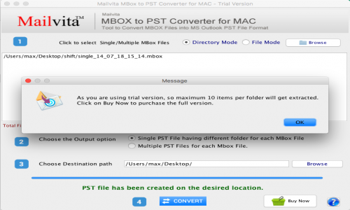 Mailvita Screenshot 1