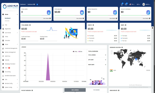 Lead MLM Software Screenshot 1