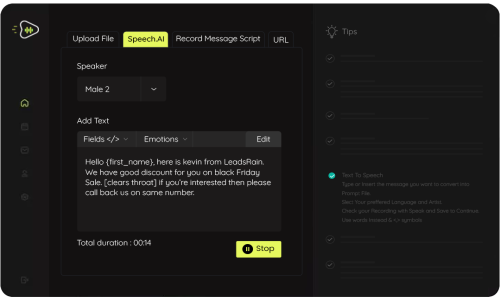 voicesend Screenshot 2