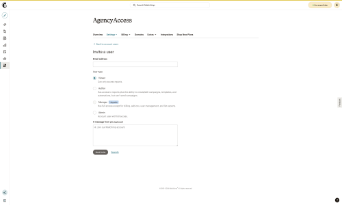 AgencyAccess Screenshot 1