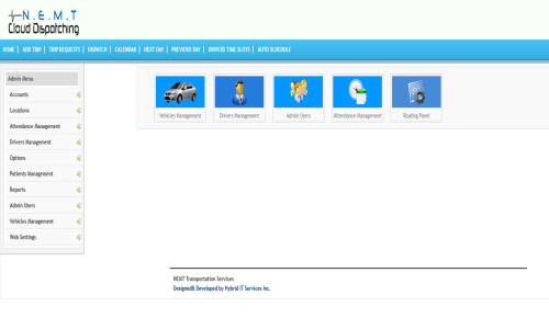 NEMT Cloud Dispatch Screenshot 1