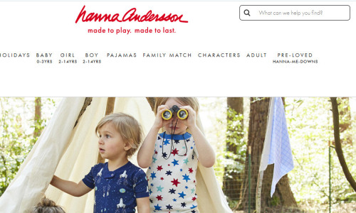 Hanna Andersson Screenshot 1