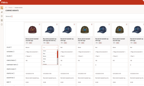 PIMinto PIM Screenshot 4