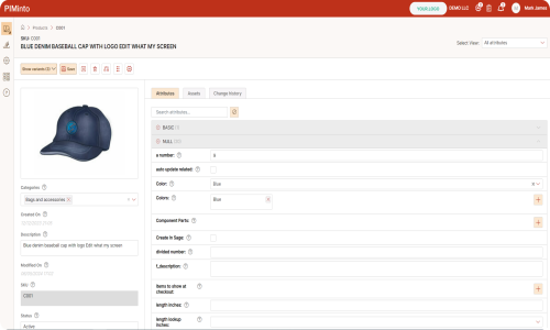 PIMinto PIM Screenshot 5