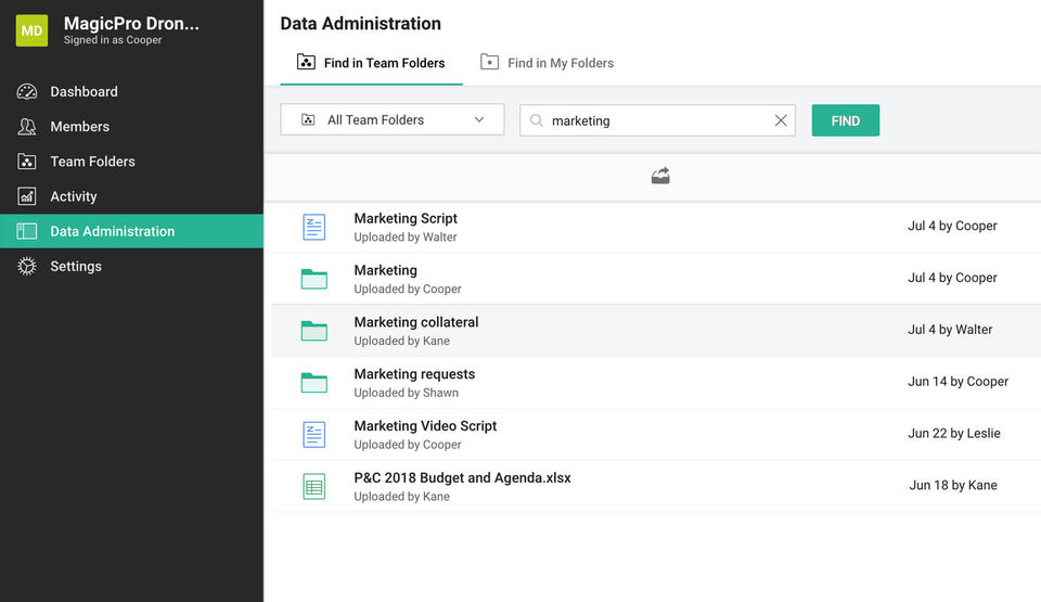 Zoho WorkDrive Screenshot 6