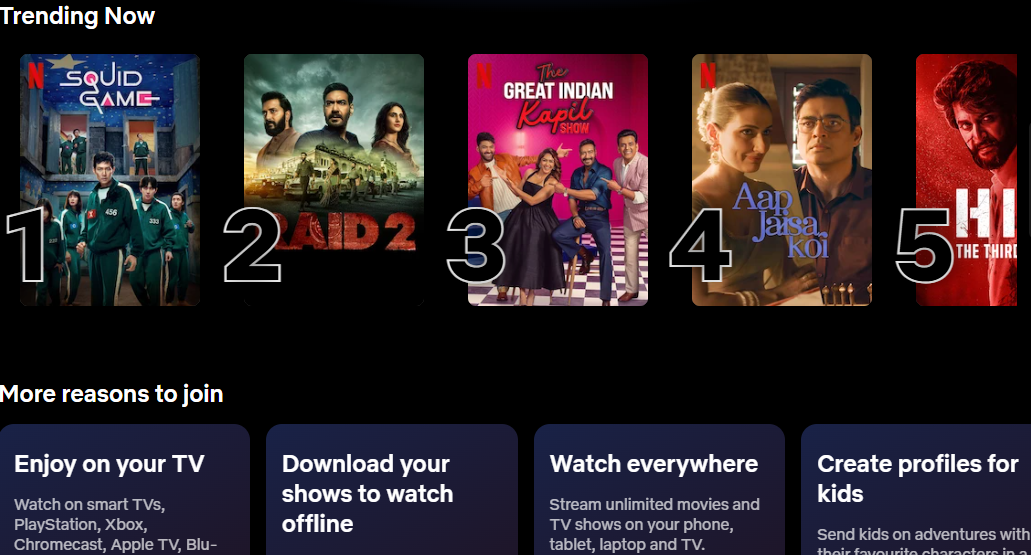 Netflix Screenshot 5