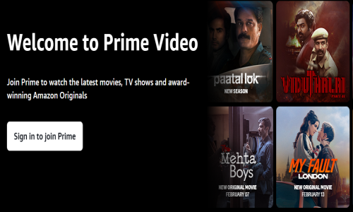 Amazon Prime Screenshot 2