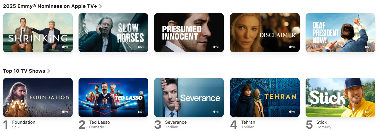 Apple TV+ Screenshot 6