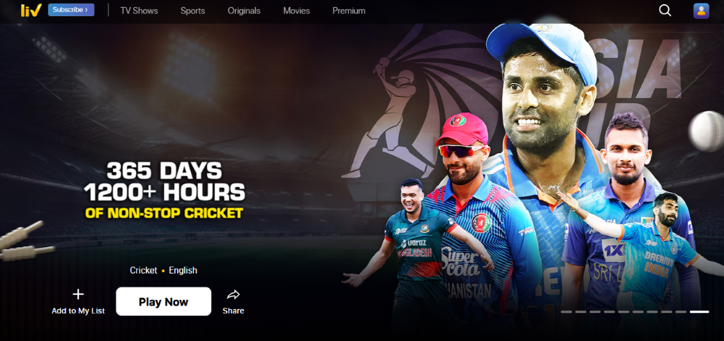 Sony liv Screenshot 3