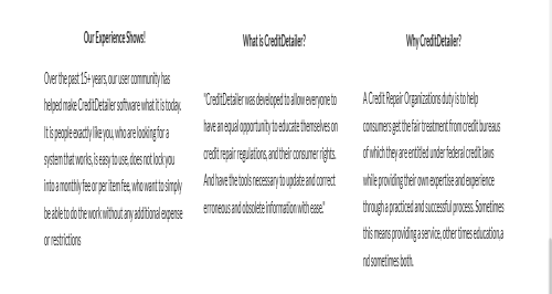 CREDIT DETAILER Screenshot 1