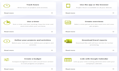 PROJECTHOURS Screenshot 4