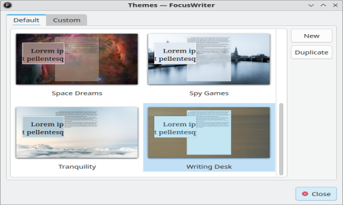 FocusWriter Screenshot 5