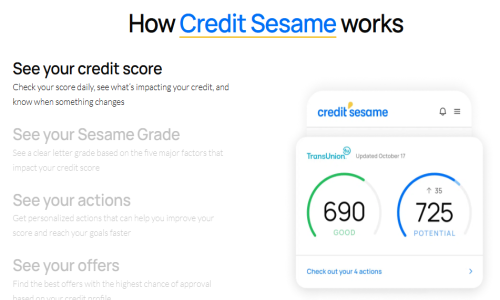 credit sesame Screenshot 1