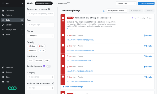 Semgrep Screenshot 4