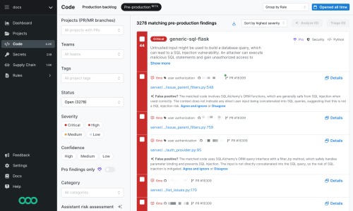 Semgrep Screenshot 3