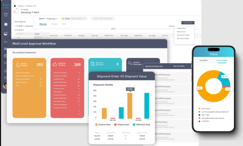 WFX Textile ERP Screenshot 2