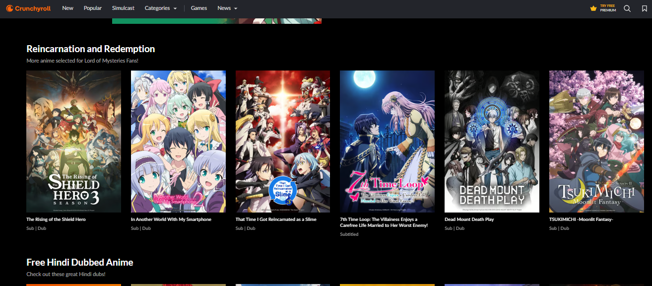 Crunchyroll Screenshot 7
