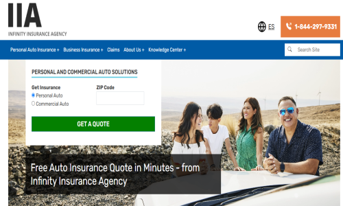 Infinity Insurance Agency Screenshot 1
