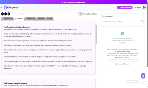 Mindgrasp Screenshot 2