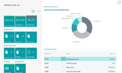 Winspire Business Central Screenshot 1