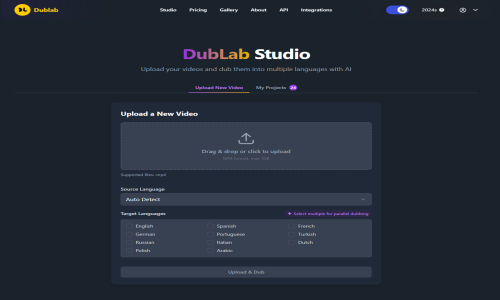 DubLab App Screenshot 1