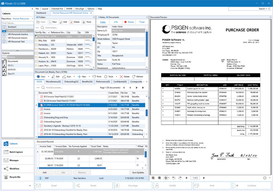 PSISafe Screenshot 3