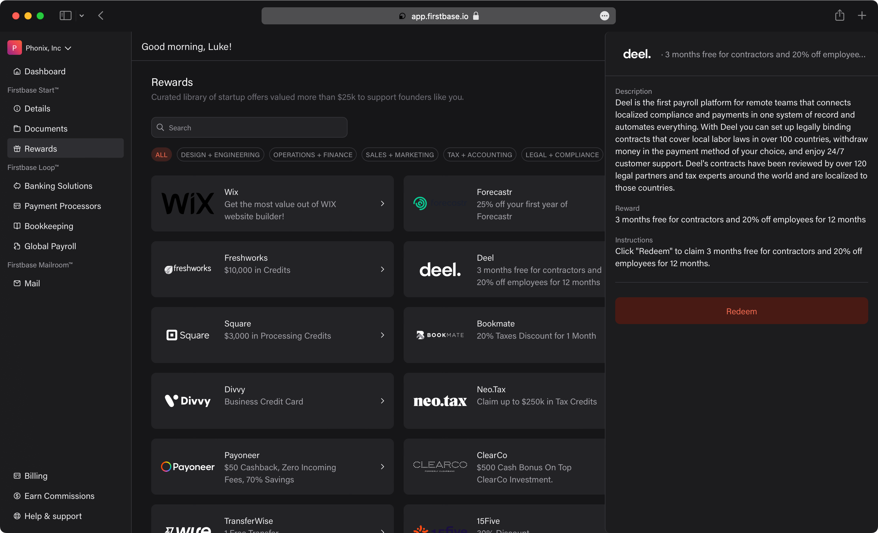 Firstbase Screenshot 3