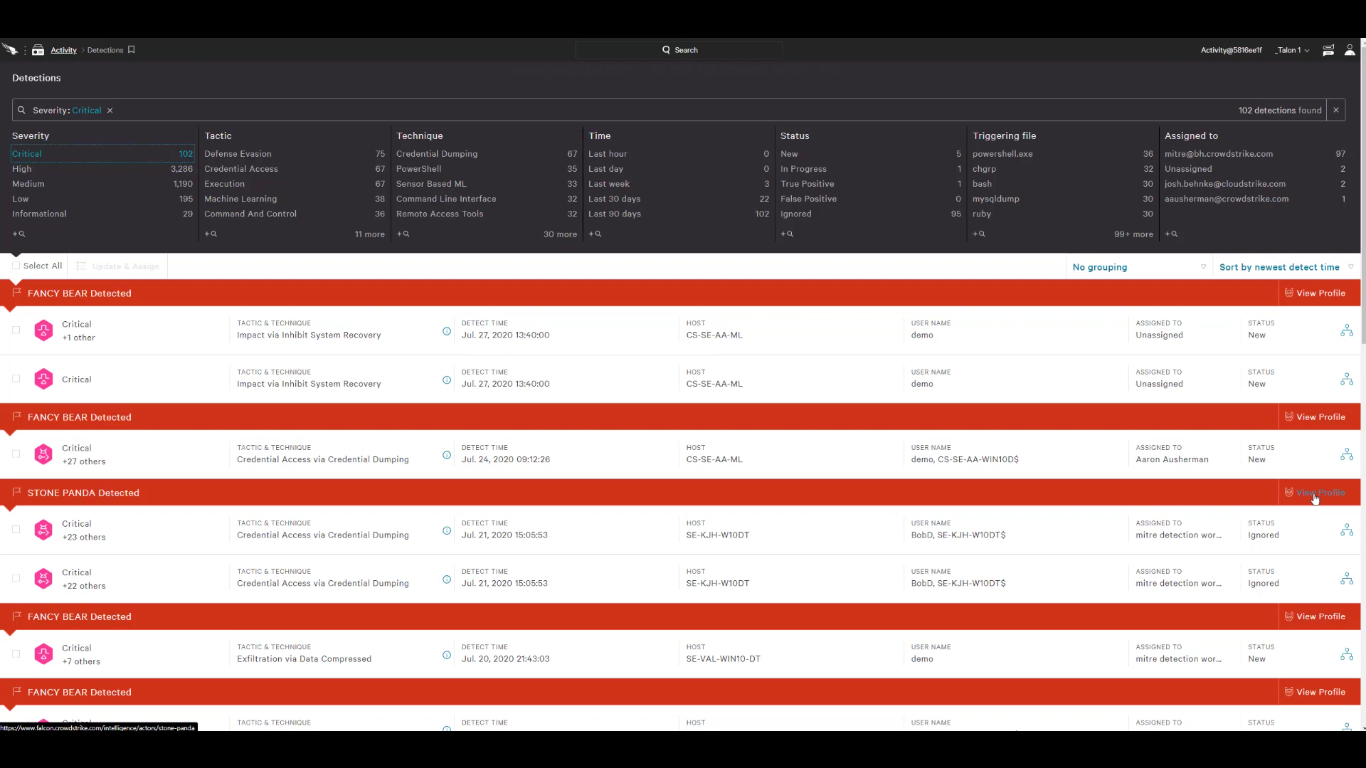 CrowdStrike Falcon Screenshot 6
