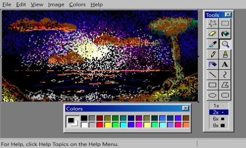 JS Paint Screenshot 1
