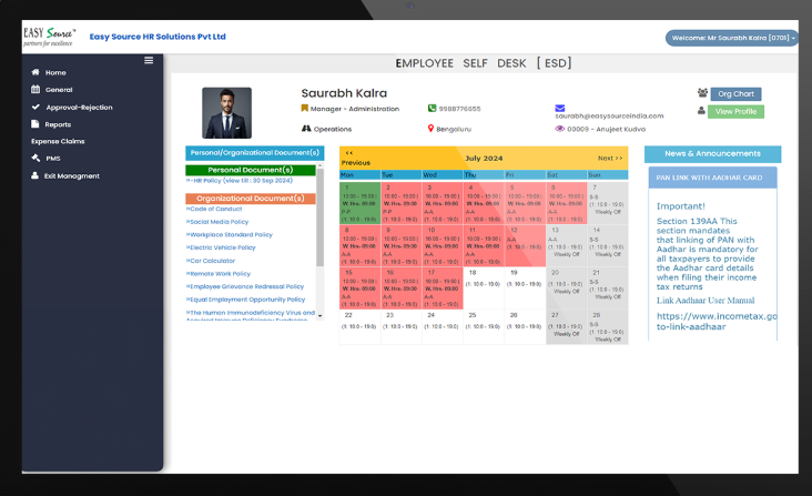 Easy Source  Payroll Outsourcing Service Screenshot 6