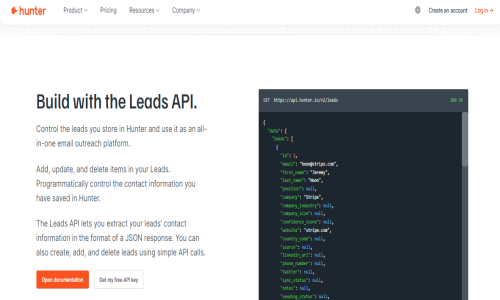 Leads API Screenshot 1