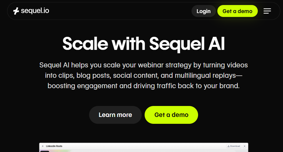 Sequel.io Screenshot 1