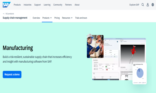 SAP Manufacturing Screenshot 1
