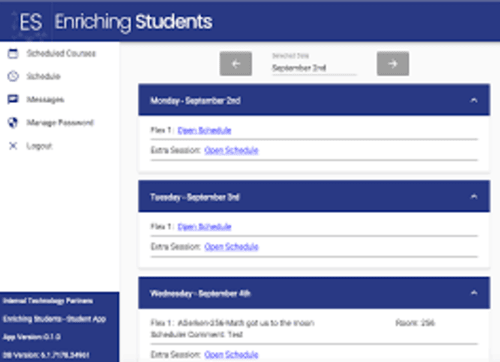 enriching students Screenshot 1
