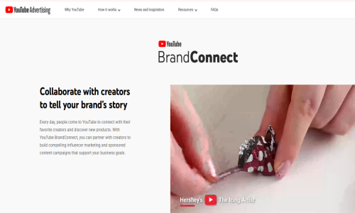 YouTube BrandConnect Screenshot 1