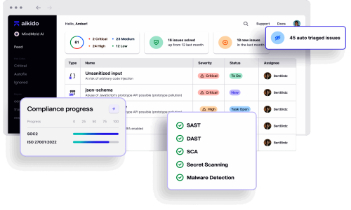 Aikido Security Screenshot 1