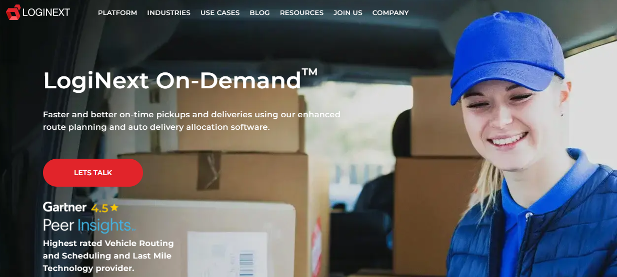 LogiNext On-Demand Screenshot 2