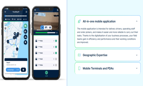Nomadia Delivery Screenshot 2