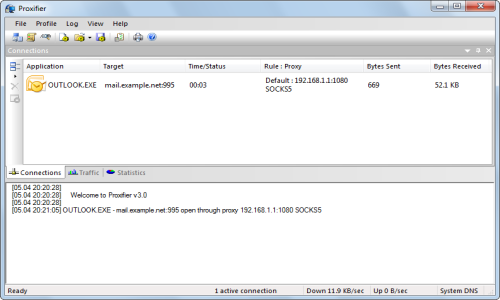 Proxifier Screenshot 2