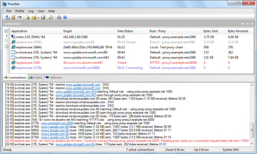 Proxifier Screenshot 3