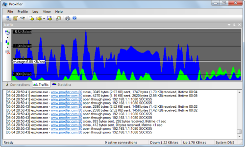 Proxifier Screenshot 4