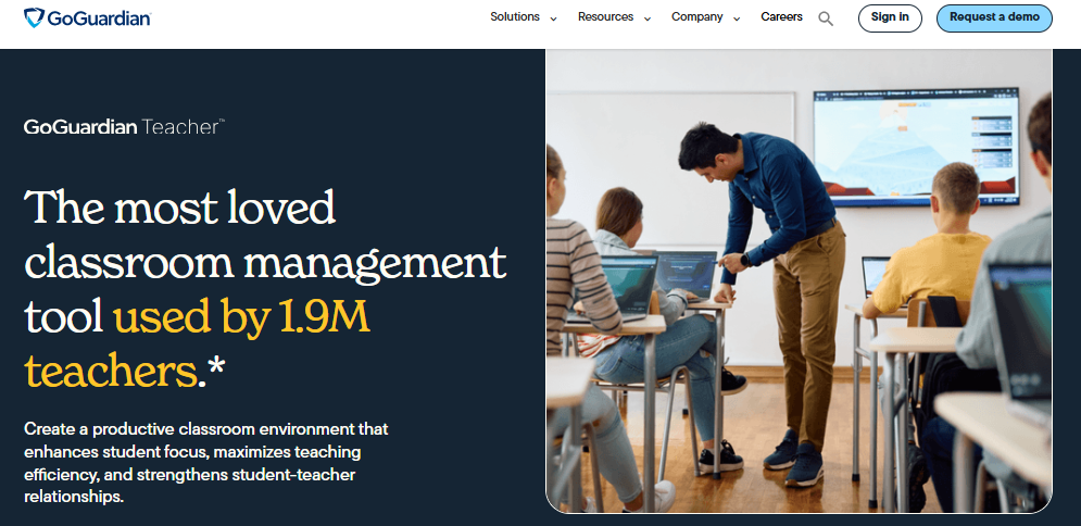 GoGuardian Teacher Screenshot 1